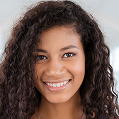 Portrait of a happy woman